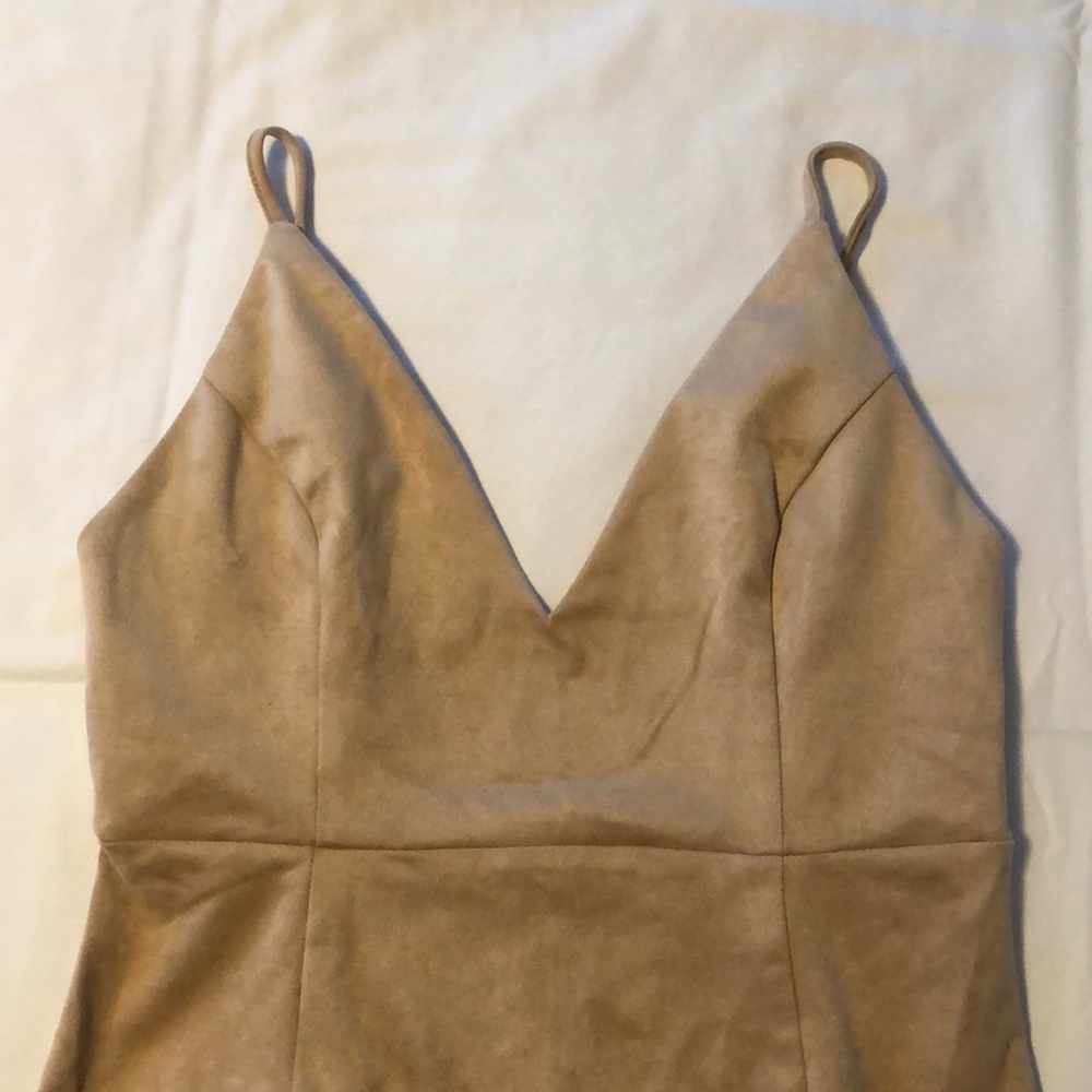 ✨NWT Tan Suede Dress✨